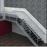 Buy cheap Steel Modern Stair Handrail Wall Mounted Heavy Duty Anti Rust For Homes Offices from wholesalers