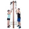 Buy cheap outdoor fitness equipment park wood outdoor arm stretcher from wholesalers