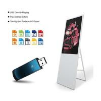 Buy cheap Slim Indoor Lcd Monitor Advertising Display Screen Digital Signage Ads Player product