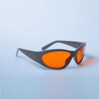 Buy cheap Sport Gray Frame of Green UV Laser Safety Glasses 266nm 515nm OD5 product
