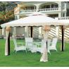 Buy cheap Outdoor Leisure Powder coated Steel Garden Gazebo Canopy Garden Pavilion from wholesalers