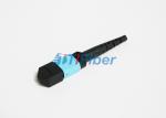 OM3 / OM4 24 Core MPO Optical Fiber Connector For Fiber Patch Cord