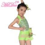 Confetti Halter Neck Sequin Dress , Shuttle Pleated Skirt Dress Dance Clothes