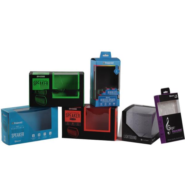 Buy cheap Transparent Window Box Packaging / Plastic Kraft Paper Window Boxes from wholesalers