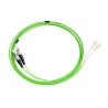Buy cheap OM5 Customized ST To LC UPC Fiber Optic Patch Cords With Green FTTH from wholesalers