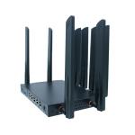 Dual Band WS1218 5g Industrial Wifi Router Black Metal Shell 1200Mbps