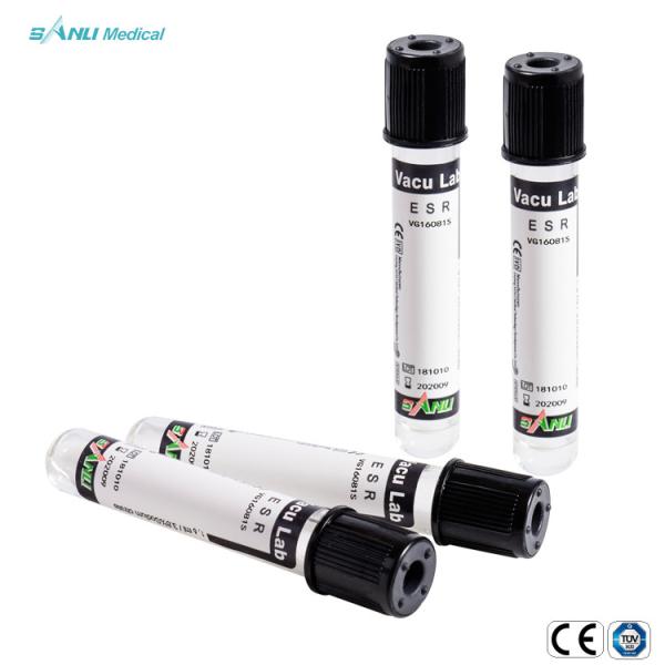 Buy cheap IVD Vacuum Serum ESR Blood Test Tubes 13x75mm 1.28ml ISO13485 from wholesalers