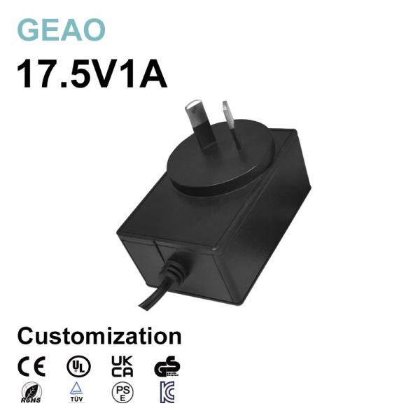 Buy cheap 17.5V 1A Wall Mounted Power Adapters For Massage Chair Meidical Trasound Cricut from wholesalers