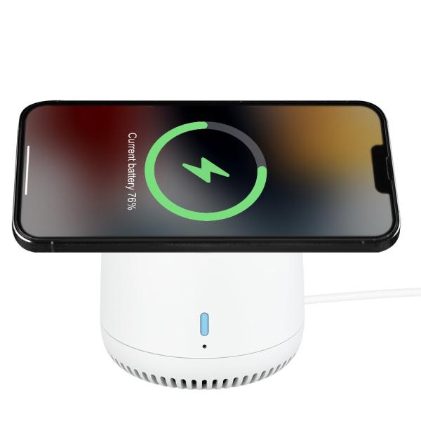 Buy cheap 15W Wireless Charger Speaker Bluetooth For Mobile Phone Holder ABS Material from wholesalers