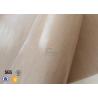 Buy cheap 0.11mm 245gsm Brown PTFE Coated Fiberglass Fabric Cloth Plain Weave from wholesalers