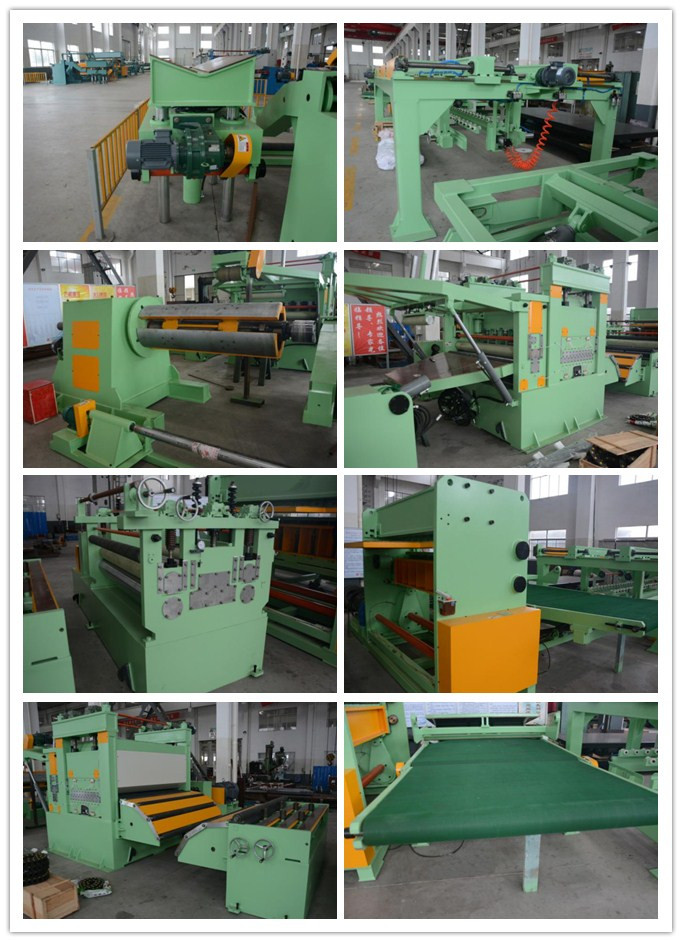 DBCTL -2x850 Steel Slitting Line , Cut To Length Machine Big Production Capacity