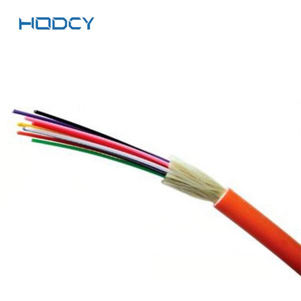 Buy cheap OM2 Multimode Indoor Fiber Optic Cable GJFJV Tight Buffered With LSZH PVC Jacket from wholesalers