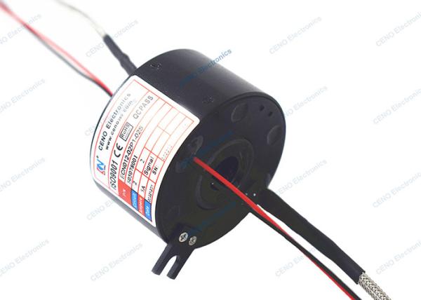 Buy cheap 2 circuits K Therm Couple Signal Slip Ring hole shaft Inner Diameter 12mm For Industry from wholesalers