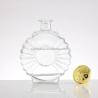 Buy cheap Transparent 500ml 750ml Brandy Glass Bottle with Cap Competitive and Durable Material from wholesalers