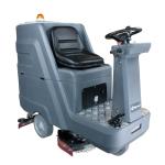 Automatic Ride On Floor Scrubber Machine For Underground Garage Cleaning