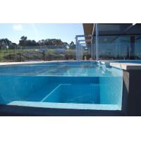 Buy cheap Light Green Diy Frameless Glass Pool Fence 15 mm For Swimming product