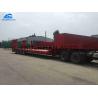 Buy cheap 4 Axles Lowboy Semi Trailer Q345 High Tensile Steel 70-80 Tons Capacity from wholesalers