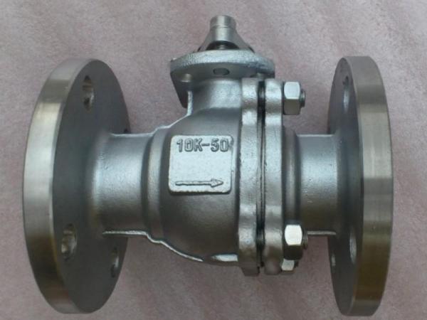 Buy cheap NPS 3" Anti Static Two Piece Flanged Floating Ball Valves from wholesalers