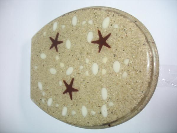 Buy cheap sea star shell toilet seat from wholesalers