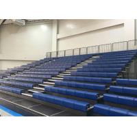 Buy cheap Sport Court Audience Retractable Seating with Plastic Bench Seating product