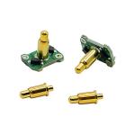 High Power 9A Battery Brass POGO Pin Connector Through Hole PCB Spring Loaded