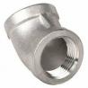 Buy cheap 2023 Alloy Steel Pipe Fittings Nickel Alloy Threaded Elbow 45 Degree Forged Silver 1 To 24 Inch from wholesalers