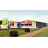 Buy cheap pre build K type prefabricated house with light steel structure and sandwich panel from wholesalers