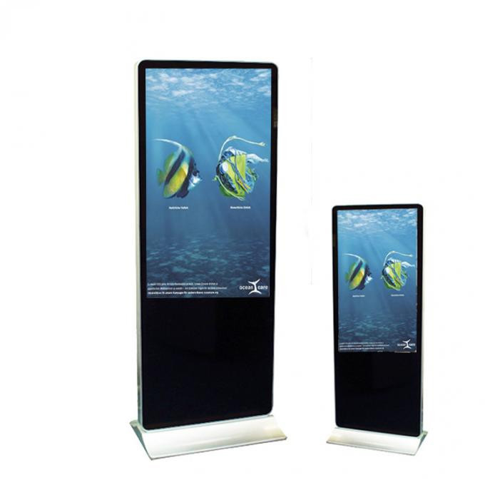 500Nits Commercial Digital Signage Displays 49 Inch Touch Screen For Chain Stores
