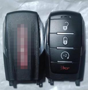 Buy cheap 433 MHz OHT-4882056 3 + 1 button 68291691AD 4A Chip Smart Key For Dodge Ram 1500 Pickup from wholesalers