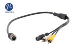 6M RCA Video Cable For Car Rear View Backup Camera Bus Truck Caravan 12V-24V
