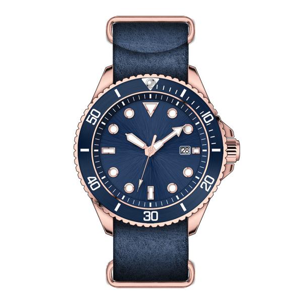 Buy cheap Sandblasted Mens Automatic Wrist Watches , PVD plating black steel strap watches from wholesalers