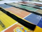 0.1mm A4 Smart Card Material Magnetic Stripe Coated Overlay Film