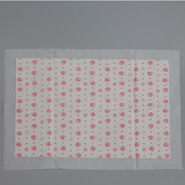 Waterproof Tissue Paper Printing Medical Incontinence Pads