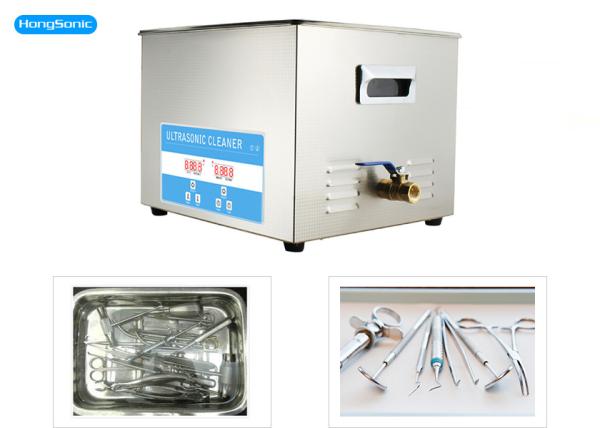 Buy cheap Stainless Steel Dental Ultrasonic Cleaner 10L Tank For Mold Spoons from wholesalers