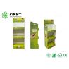 Buy cheap POP Printing Cardboard Floor Displays 3 Shelves Customized Logo For Retail Promotion from wholesalers