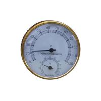 Buy cheap Steam Sauna Heater Accessories Sauna Wooden Thermometer / Clock for Hotel product