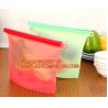 Buy cheap Reusable Vacuum Food Bag Silicone Food Storage Bag Fruits Vegetables Meat Preservation kits,Reusable Refrigerator Silico from wholesalers