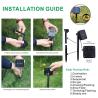 Buy cheap 20/30/40M LED Solar Light String Outdoor Waterproof Garden Fairy Lights String Christmas Wedding Party Solar Light Decor from wholesalers