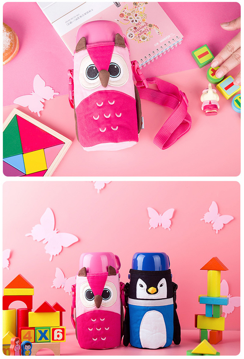 Custom Animal Hot Water Baby Glass Bottle Sleeve