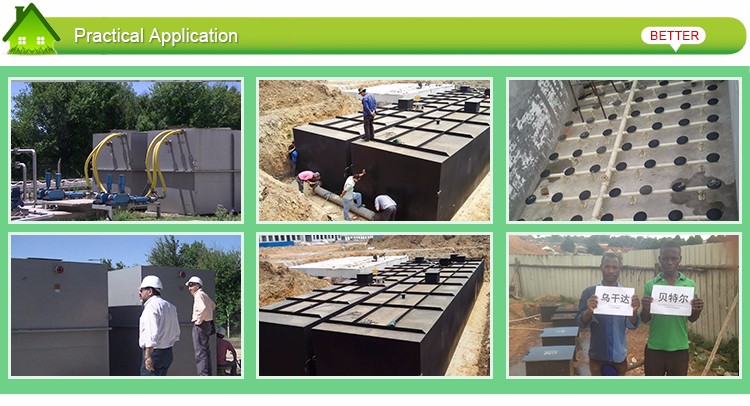 Buried Wastewater Purification Treatment Equipment with Easy Operation Eco-Friendly