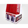 Buy cheap Holsters Cardboard Hook Display , Eco - Friendly Red Power Wing Display from wholesalers