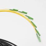 Outdoor 6 Core 9/125 OS2 Fiber Optic Cable Single Mode E2000/APC Multifiber