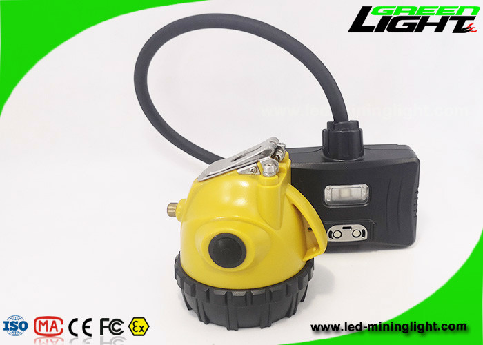 SOS 15000lux 6.8Ah Mining Cap Lights Semi Corded 221lum