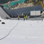 Landfill Smooth Surface HDPE Geomembrane Long Service Life 1.0mm 1.5mm 2.0mm