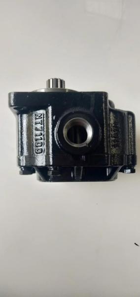 Buy cheap NT 1161071100 Gear Pump / Dump Truck Bulldozer Pump in & out oil ports same sizes black from wholesalers