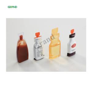 China Stand Up Pouch Plastic Ampoule Filling Machine , Plastic Ampoule Packaging Machine on sale