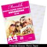Buy cheap 100% Wood Pulp One Side Coated Glossy Inkjet Photo Paper from wholesalers