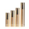 Buy cheap Spray Coating Gold Airless Lotion Pump Bottles 10ml 25ml 30ml from wholesalers