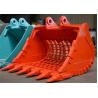 Buy cheap NM400 Excavator Skeleton Bucket 2.8 Cubic Meter Excavator Machinery from wholesalers