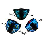 Buy cheap USB Rechargeable Voice LED Face Mask 4 Flashing Modes For Party Halloween from wholesalers